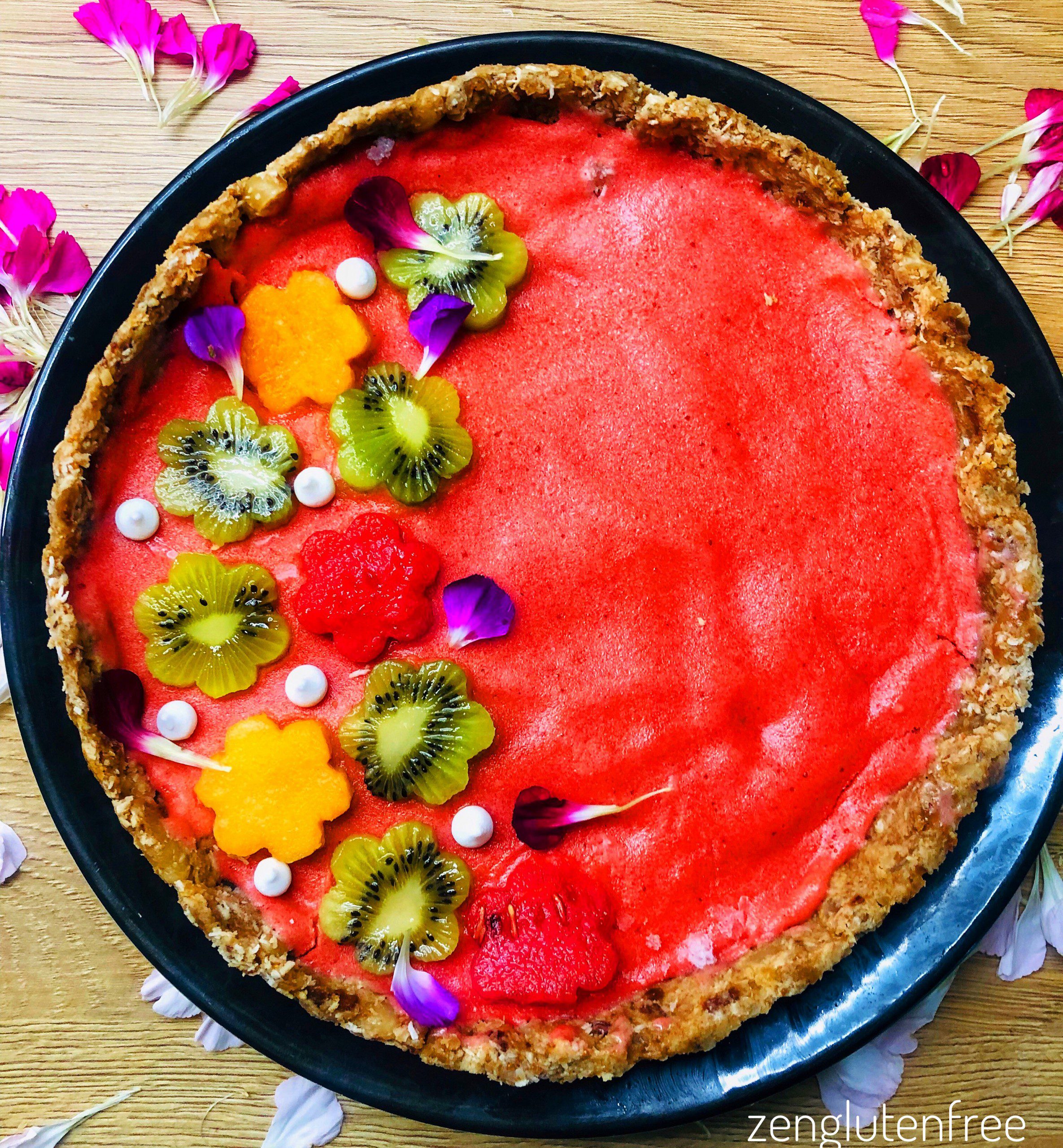 Ceci est une photographie de tarte crue glacée-zenglutenfree