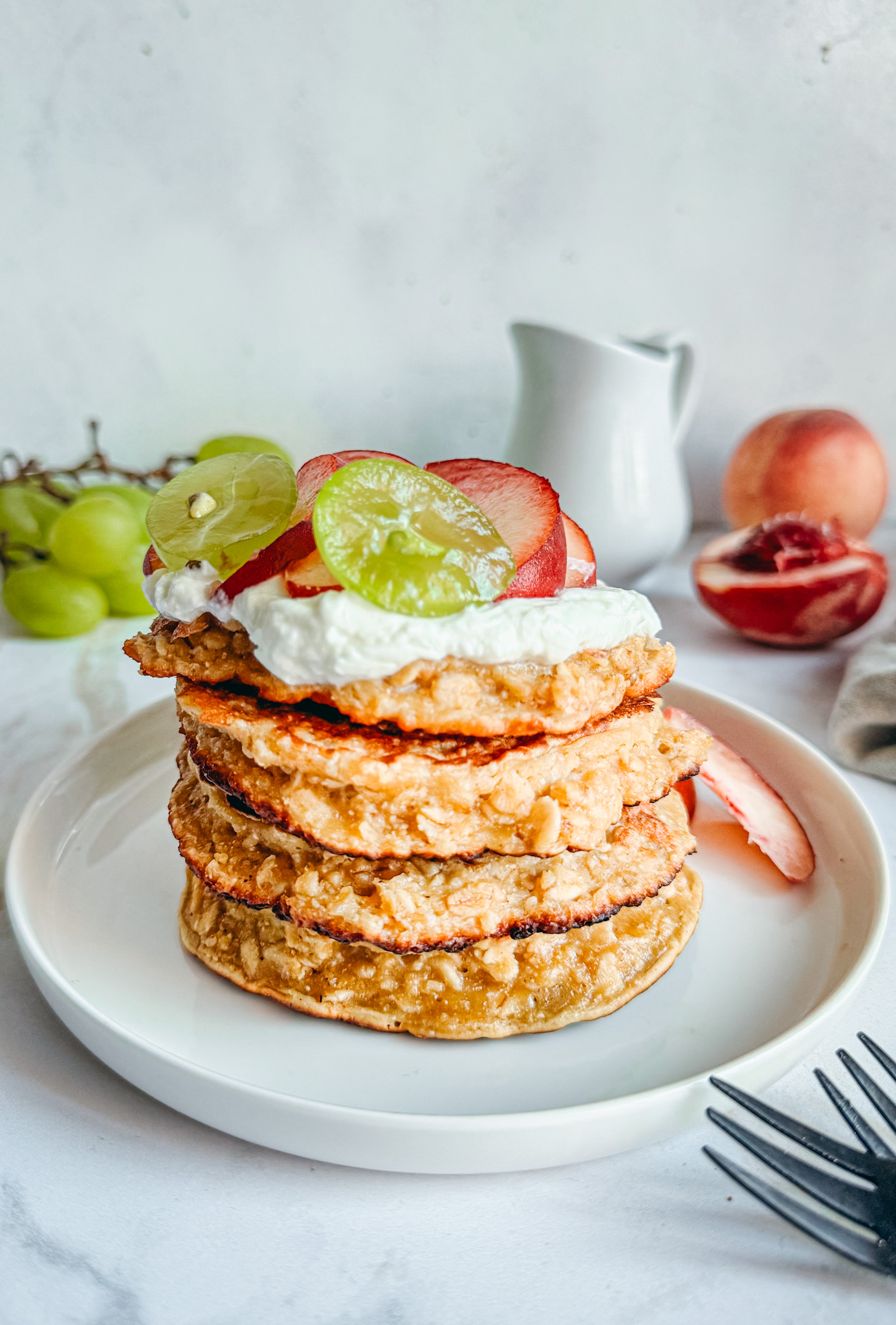 photo de Pancakes aux flocons d'avoine sans gluten