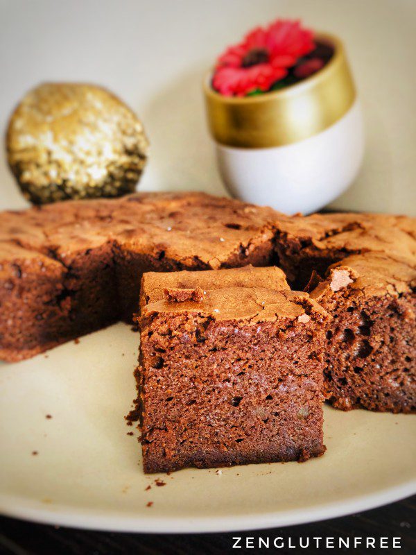 Ceci est une photographie de moelleux chocolat sans gluten et sans lactose-zenglutenfree