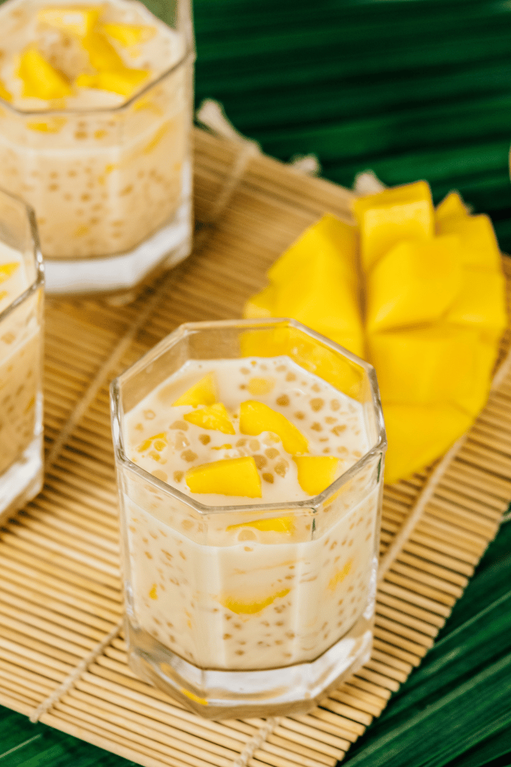 photo de Crèmes aux perles du Japon sans gluten et sans lactose