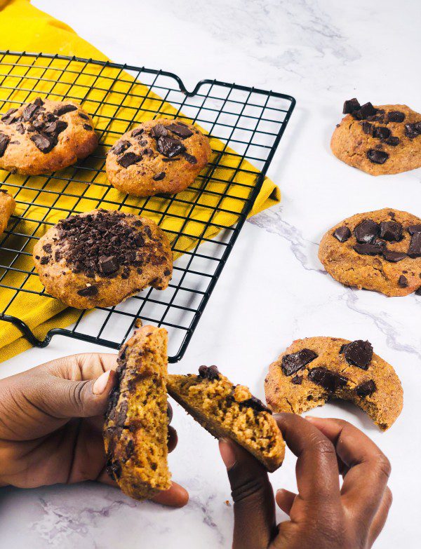 Ceci est une photographie de Cookies moelleux sans gluten ig bas