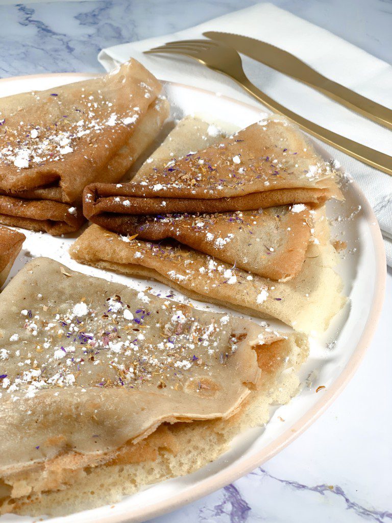 photo de crepes moelleuses sans gluten