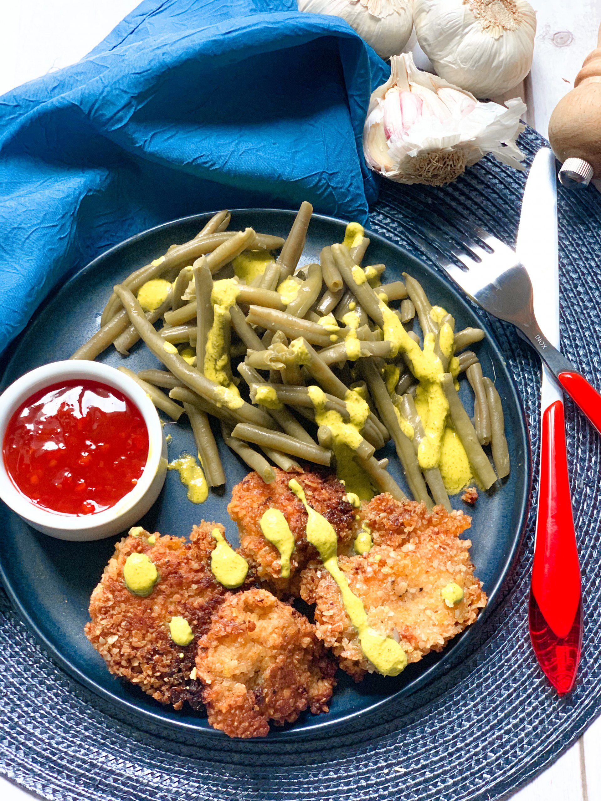 Ceci est une photographie de poissons panés sans gluten-zenglutenfree