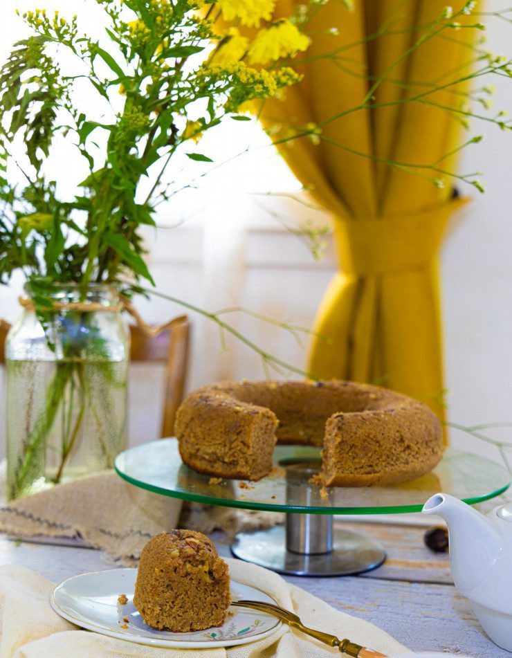 Ceci est une photographie de gâteau châtaigne souchet sans gluten-zenglutenfree