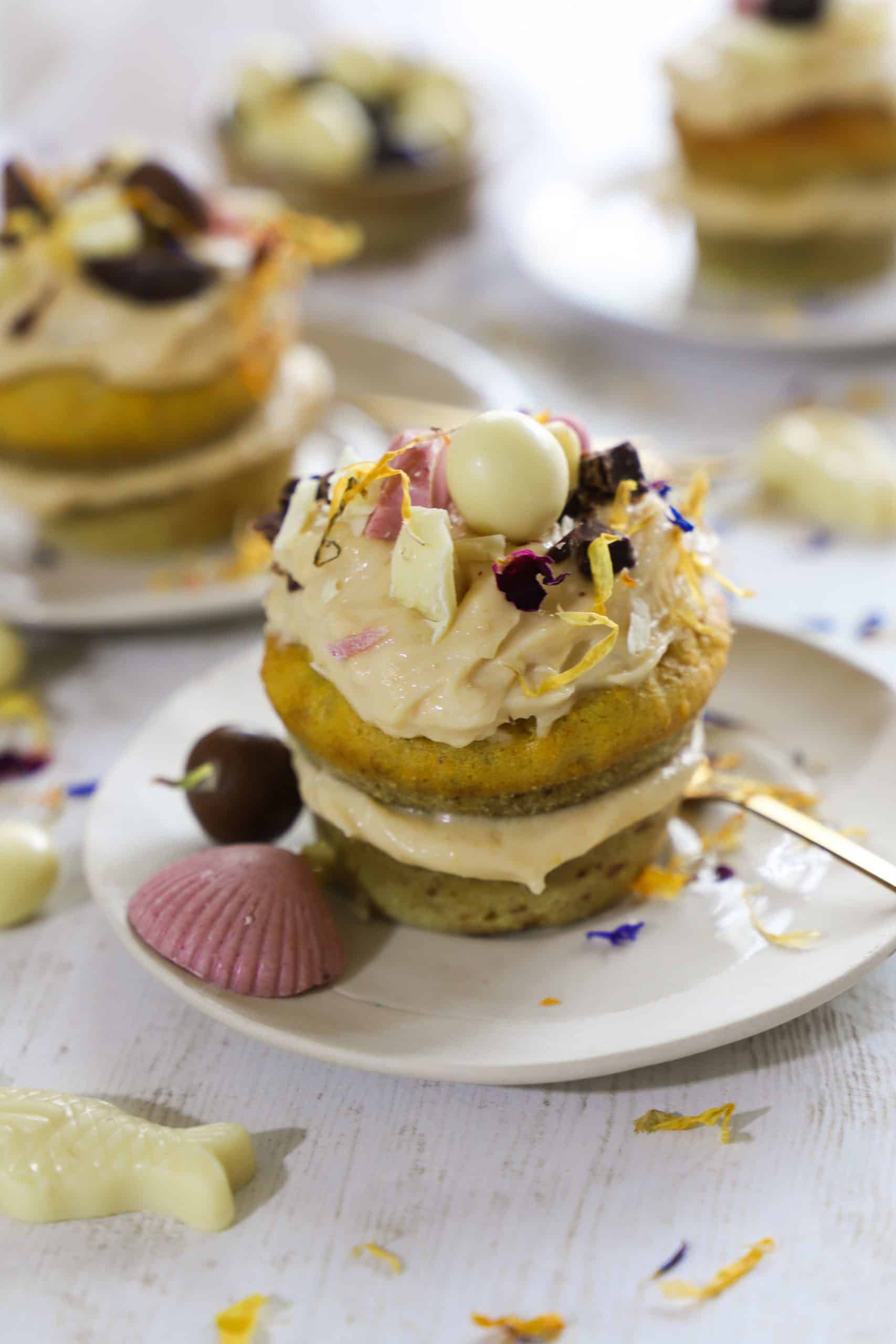 Ceci est une photographie de muffins à la carotte-zenglutenfree