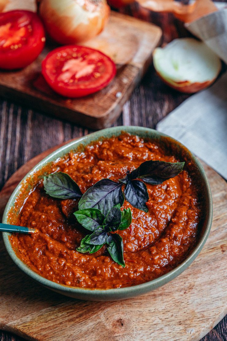 Ceci est une photographie de sauce tomate maison-zenglutenfree