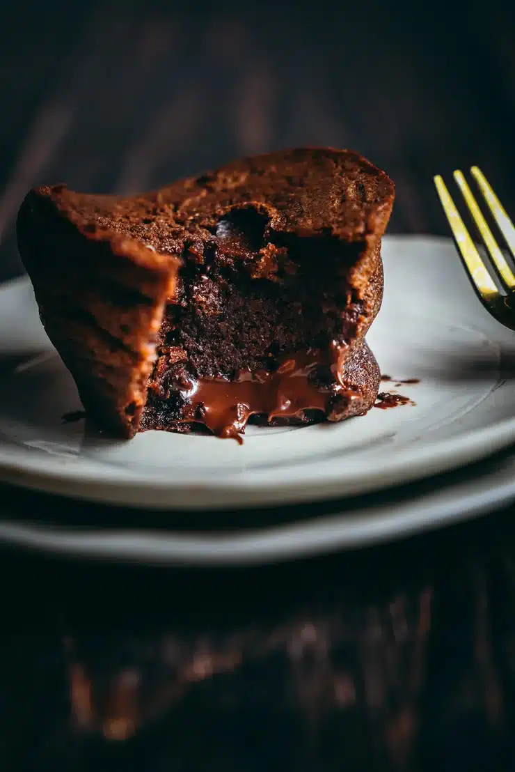 Ceci est une photographie de Muffins fondants chocolat sans gluten- Zenglutenfree