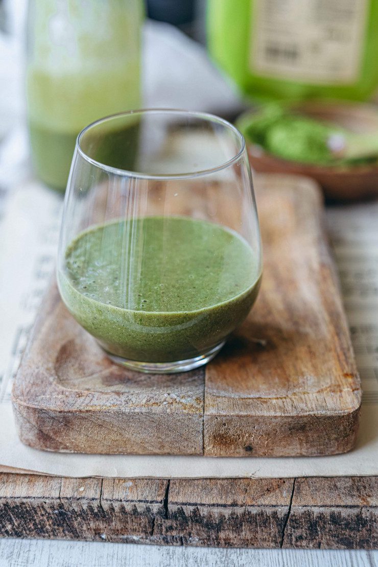 Ceci est une photographie de Smoothie au moringa-zenglutënfrèe