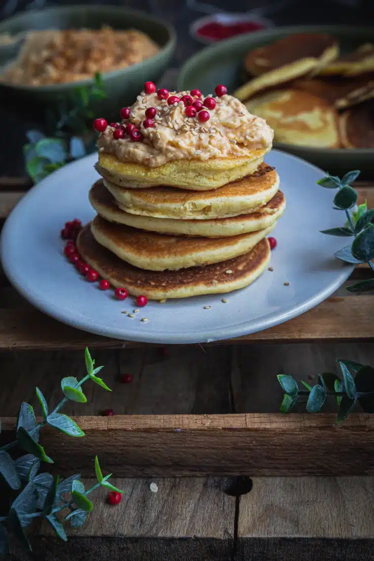 Ceci est une photographie de Blinis sans gluten- zenglutenfree
