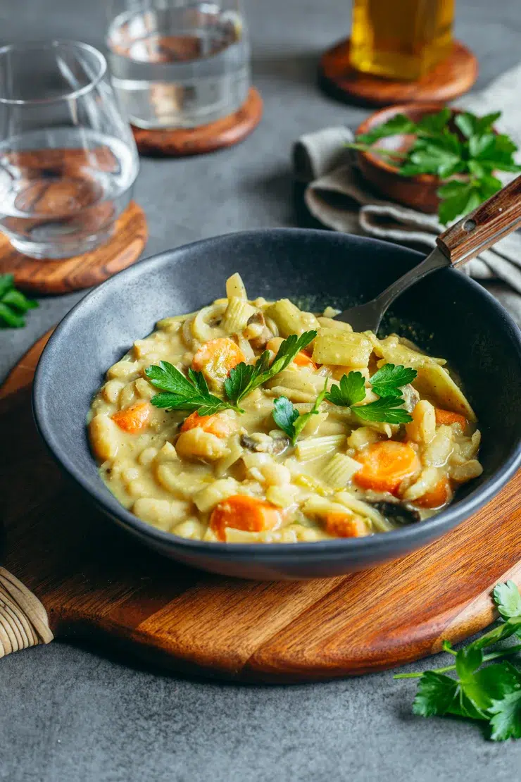 voici une photo de blanquette de haricots blancs