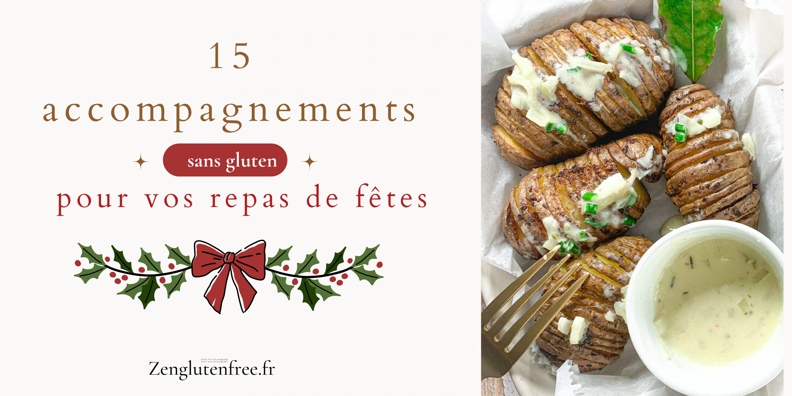 15 recettes d'accompagnements sans gluten pour vos repas de noel