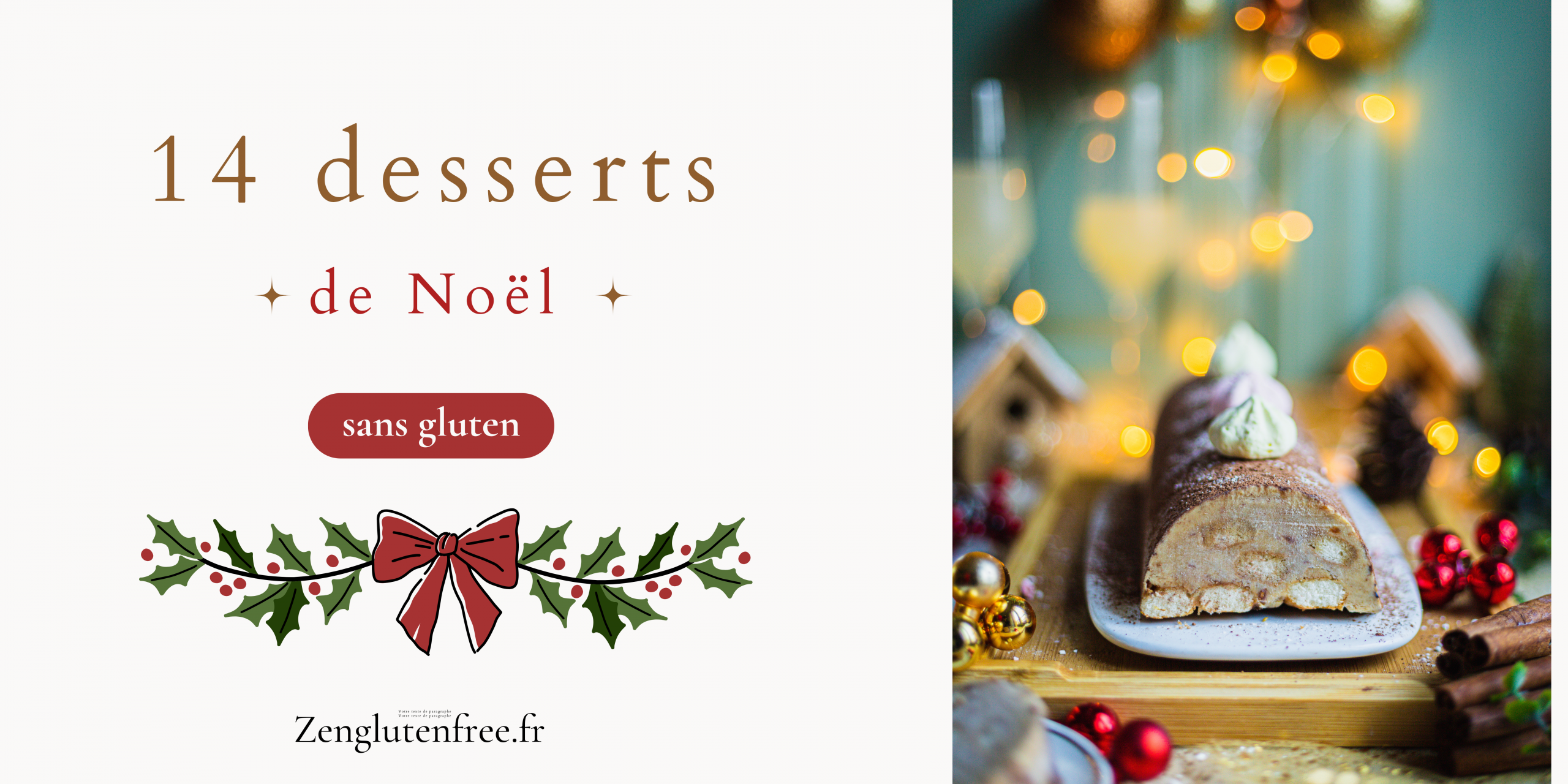 14 idées de recettes sans gluten pour noel