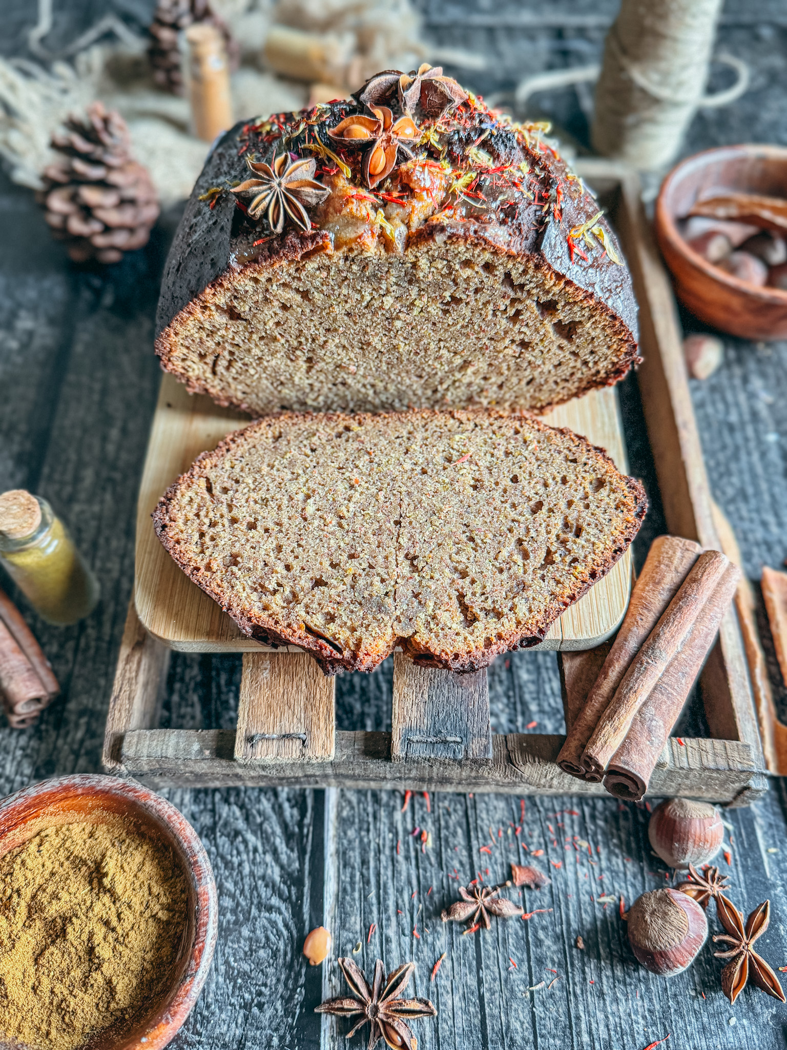 photo de pain d'épices sans gluten