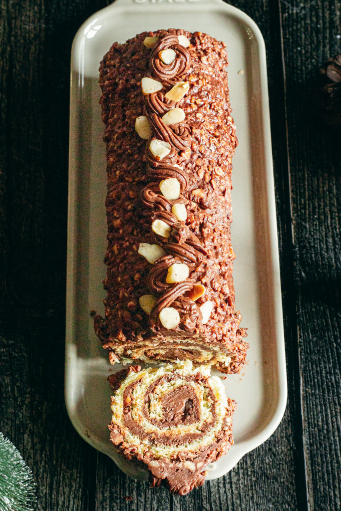 Bûche de noel sans gluten